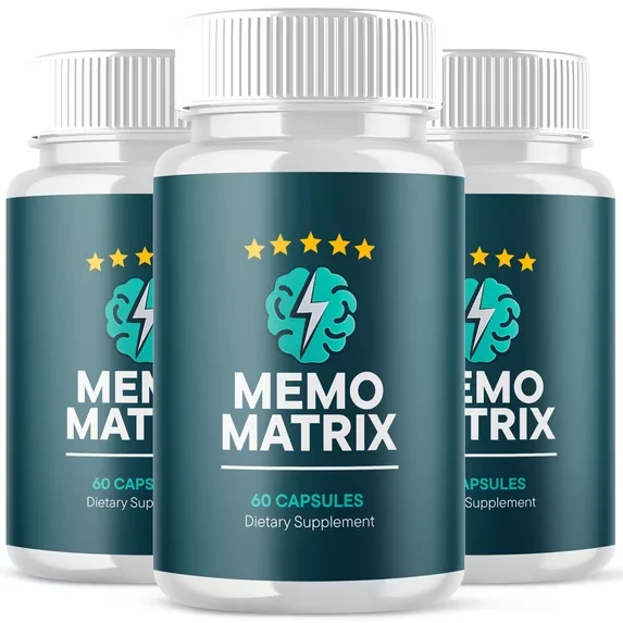 Memo Matrix cognitive support capsules three-bottle package